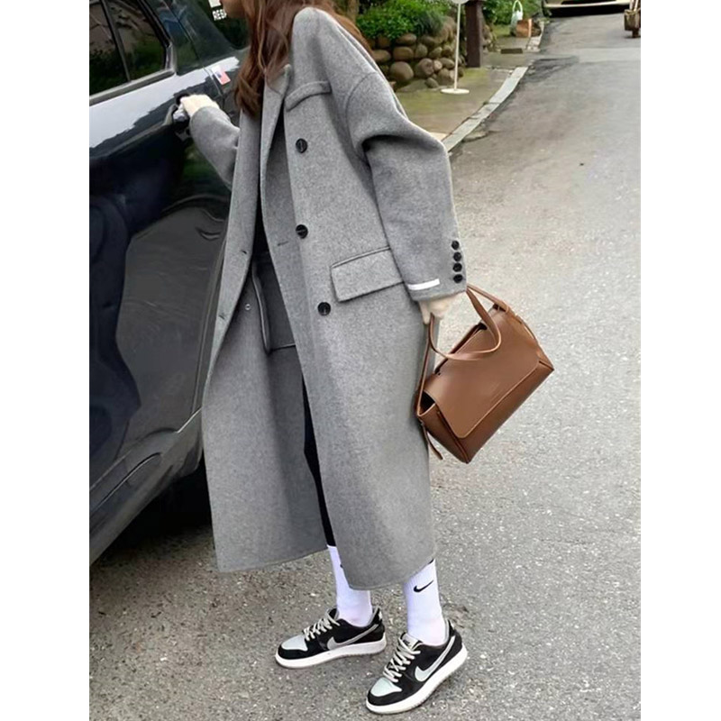 チェスターコートレディース 秋冬 ロングコート アウター オーバーコート 大人コート ゆったりおしゃれ 冬物 ロング丈 きれいめコート エレ通勤 通学 