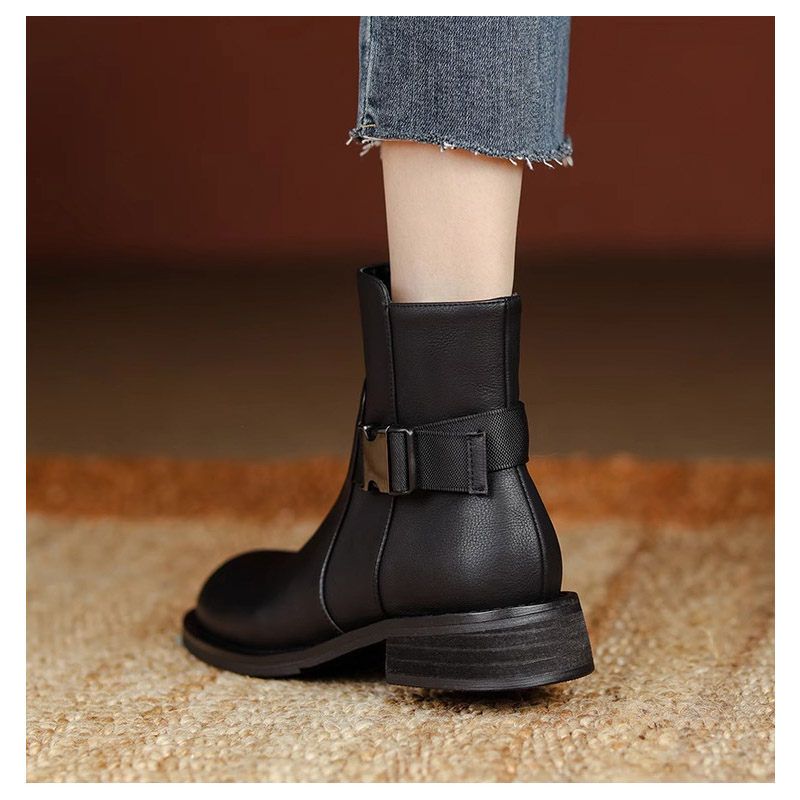 ブーツ レディース 合成皮革 歩きやすい サイドレースアップ ブーツ 疲れない フラット 春 楽ちん ショートブーツ 厚底 秋冬 靴 柔らかい 
