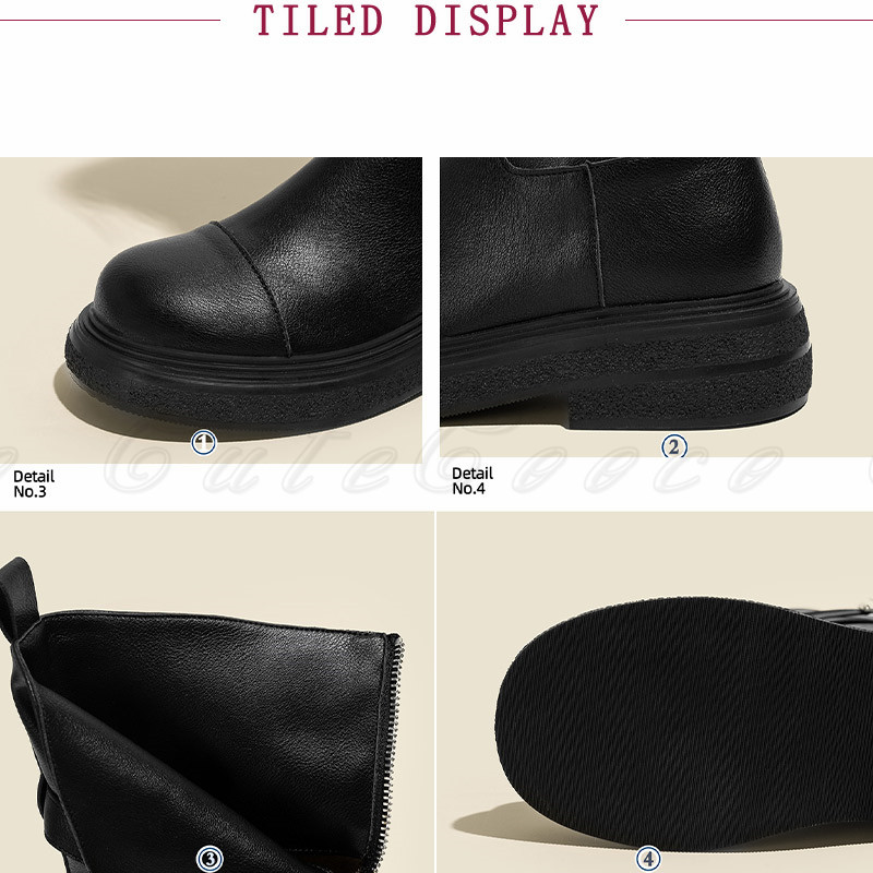 ロングブーツ ジョッキーブーツ レディース ヒール4CM きれいめ 歩きやすい ストレッチ 送料無料 ベルト付き イベント ファスナー パーティー コーデ 