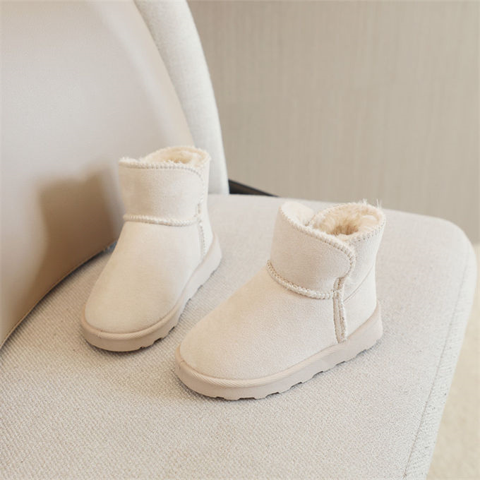 ムートンブーツ キッズ ショートボアブーツ 子供 子ども 女の子 あったか 起毛ブーツ 冬 男の子 防寒滑り止め ショートブーツ スノーブーツ 防寒 