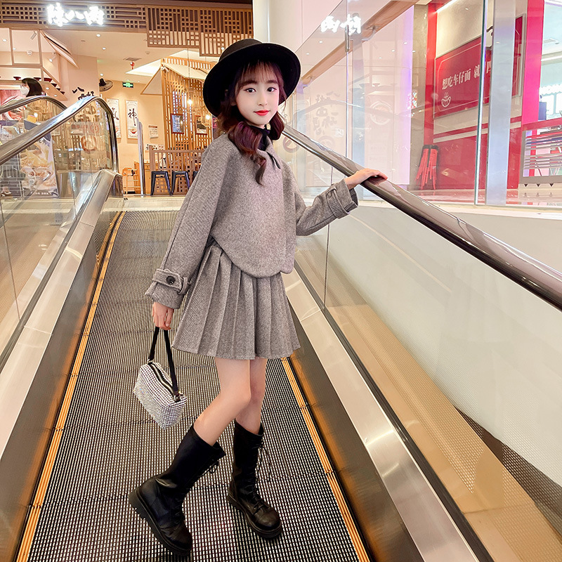 入学式 卒業式 女の子 2点セット ジャケット スカート 発表会 女子お嬢様のアンサンブルスーツセット 小学校 入園式 可愛い 女の子 フォーマル 服 きれいめ 