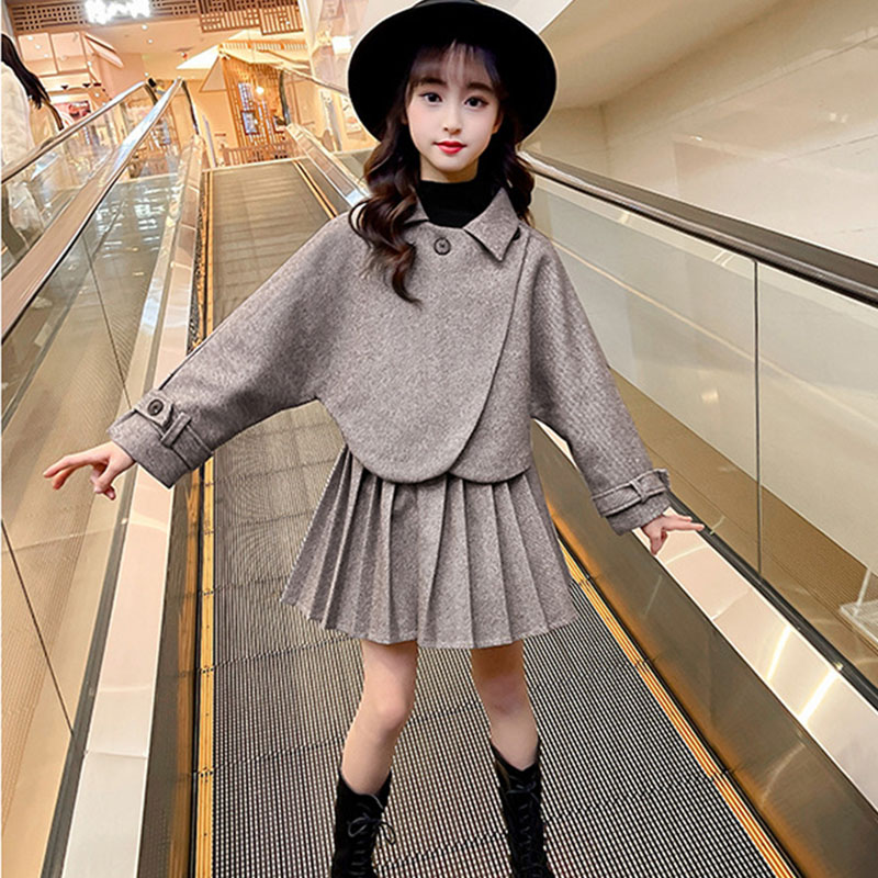 入学式 卒業式 女の子 2点セット ジャケット スカート 発表会 女子お嬢様のアンサンブルスーツセット 小学校 入園式 可愛い 女の子 フォーマル 服 きれいめ 