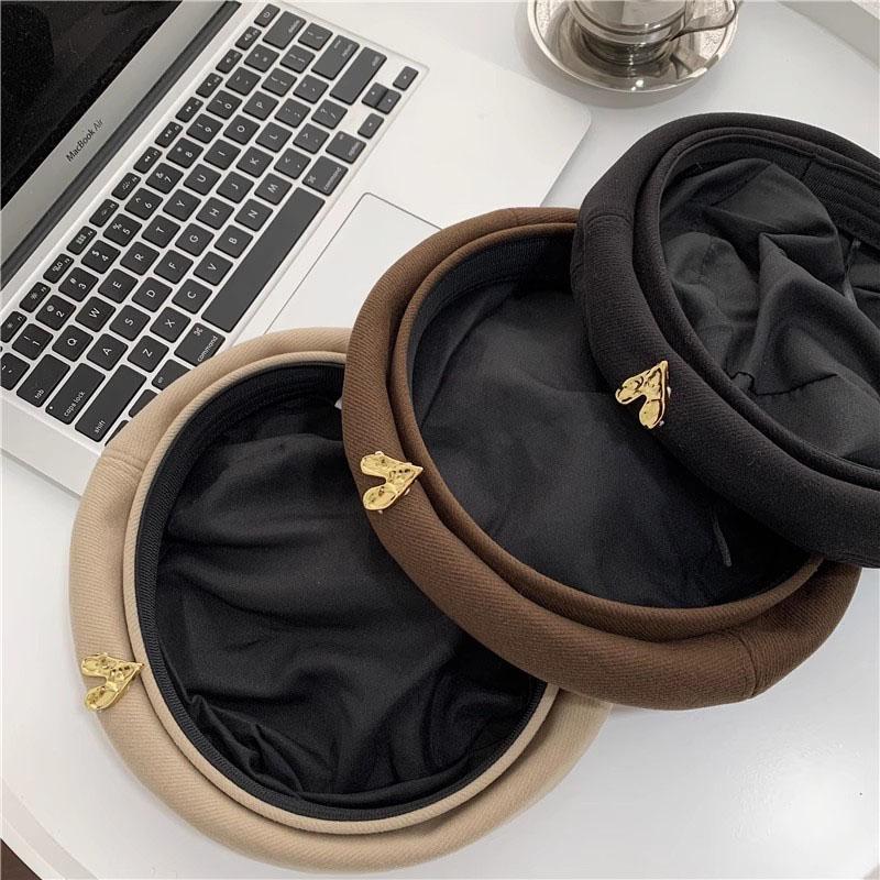 帽子 ベレー帽 レディース 秋冬 。 かわいい 秋冬 秋 おしゃれ 定番 冬 小物 ベレー シンプル ベーシック あったか 締め付けゼロ ゆったり 大きいサイズ 