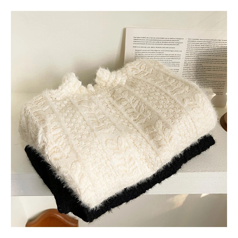 キッズトップス ベビートップス 裏起毛 レース 長袖 タートルネック インナー カットソー ハイネック 暖かい 厚手 ベビー キッズ 女の子 重ね着 秋 冬 防寒 