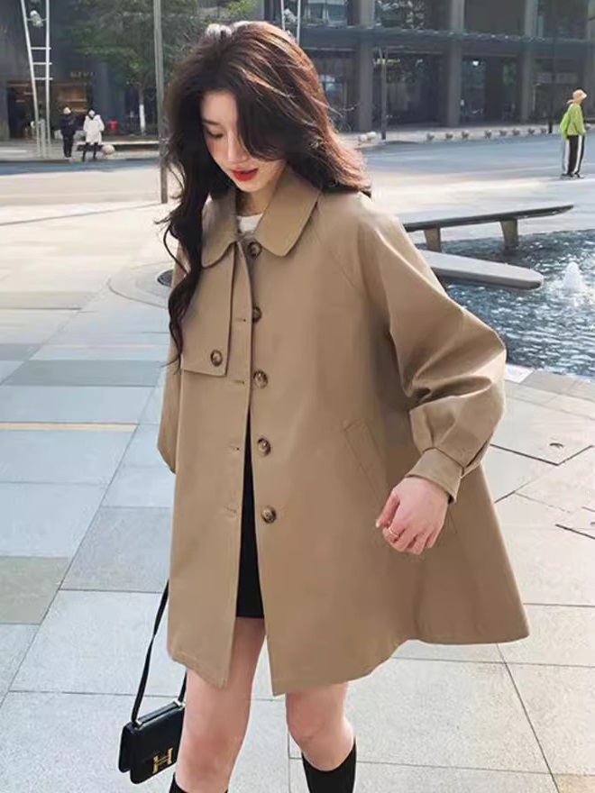 トレンチコート レディース 秋 トレンチコート ミドル丈 トレンチコート 大きいサイズ レディース 大きいサイズ 