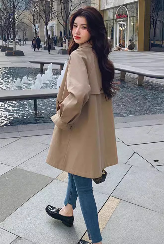 トレンチコート レディース 秋 トレンチコート ミドル丈 トレンチコート 大きいサイズ レディース 大きいサイズ 