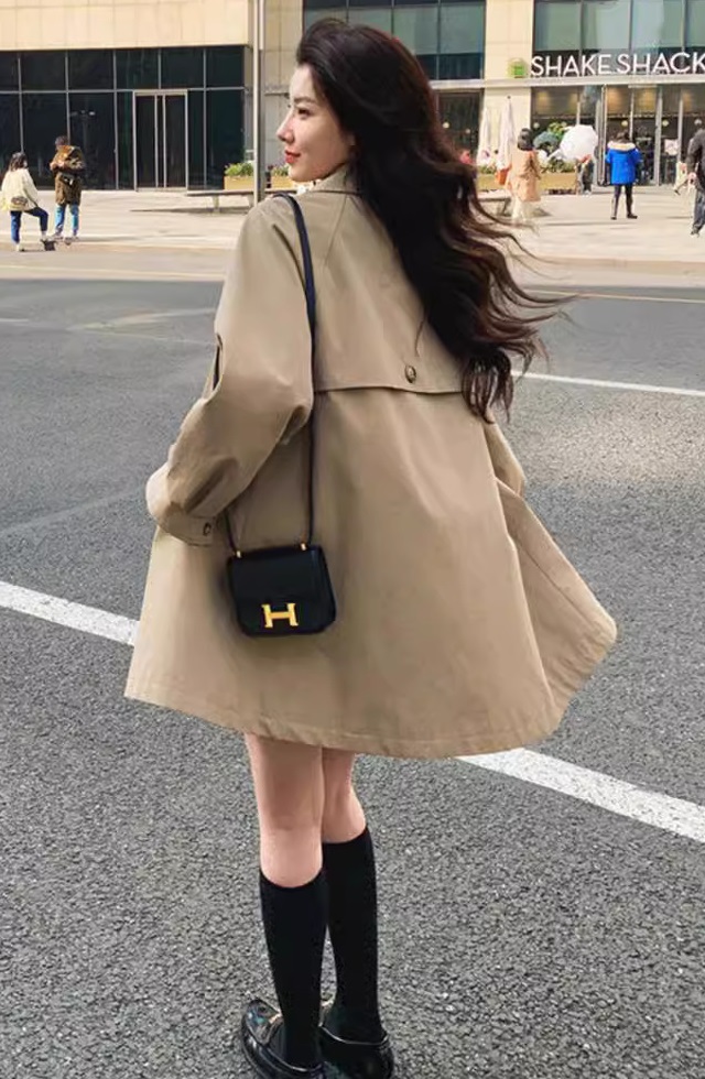 トレンチコート レディース 秋 トレンチコート ミドル丈 トレンチコート 大きいサイズ レディース 大きいサイズ 