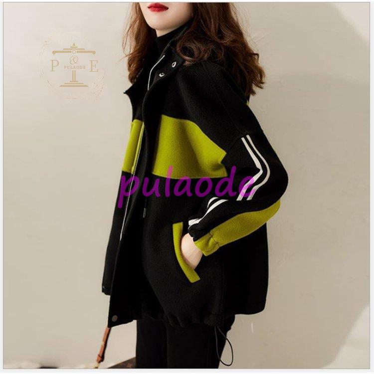 レディース ロング丈 厚手 長袖 ゆったり 体型カバー 冬 カジュアル アウター プルオーバー 大きいサイズ 秋 ァション フード付き 