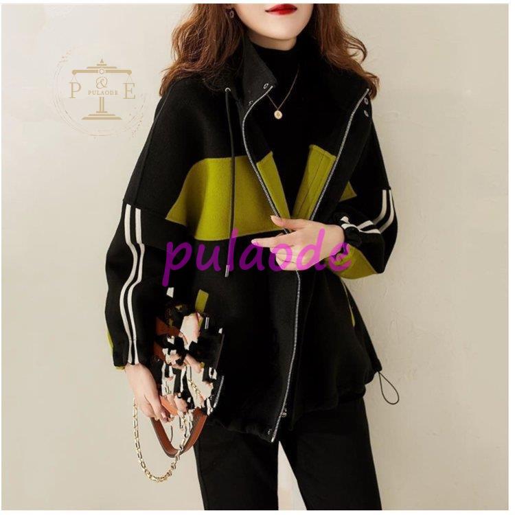 レディース ロング丈 厚手 長袖 ゆったり 体型カバー 冬 カジュアル アウター プルオーバー 大きいサイズ 秋 ァション フード付き 