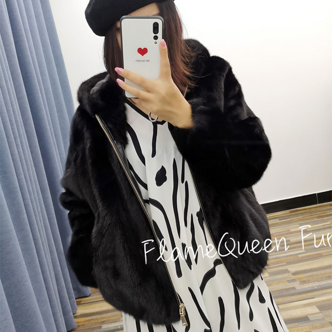 ファーコート レディース 毛皮コート ミンク レディースファー フェイクファー フード付き 大きいサイズ 防寒 冬服 暖かい アウター 優雅 ショートコート 