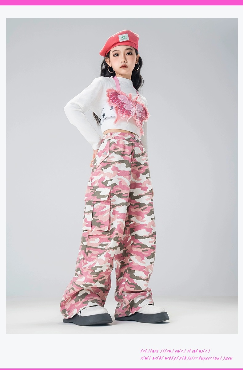 ダンス衣装 セットアップ ガールズ ヒップホップ ファッション K-POP ビスチェ デニム ダンスウェア 黒 デニムパンツ ベスト 韓国 