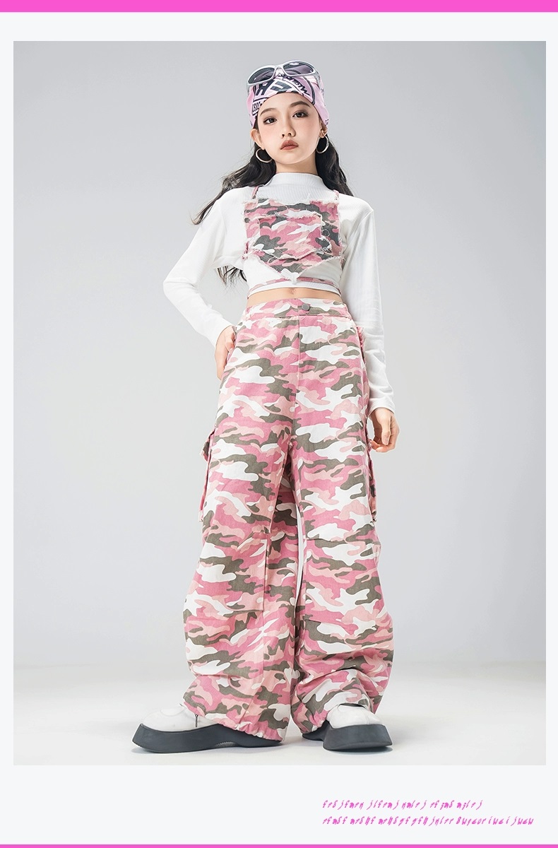 ダンス衣装 セットアップ ガールズ ヒップホップ ファッション K-POP ビスチェ デニム ダンスウェア 黒 デニムパンツ ベスト 韓国 