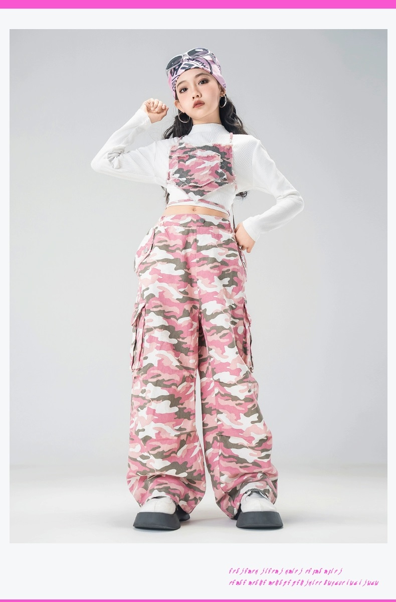 ダンス衣装 セットアップ ガールズ ヒップホップ ファッション K-POP ビスチェ デニム ダンスウェア 黒 デニムパンツ ベスト 韓国 