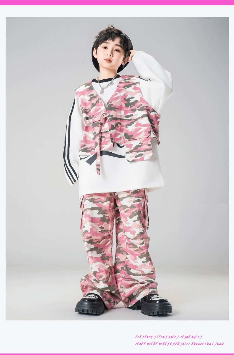 ダンス衣装 セットアップ ガールズ ヒップホップ ファッション K-POP ビスチェ デニム ダンスウェア 黒 デニムパンツ ベスト 韓国 