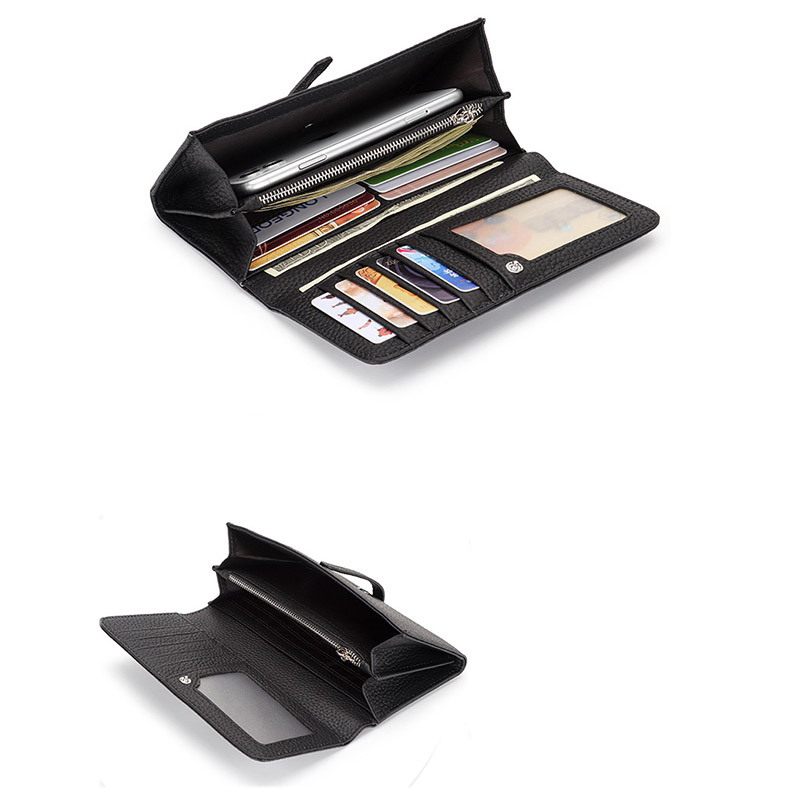 長財布 レディース 。 トップレザー 財布 スキミング防止 大容量 主婦 多い おしゃれ カード入れ 革 分別 小銭入れ大きく開く 通帳ケース 