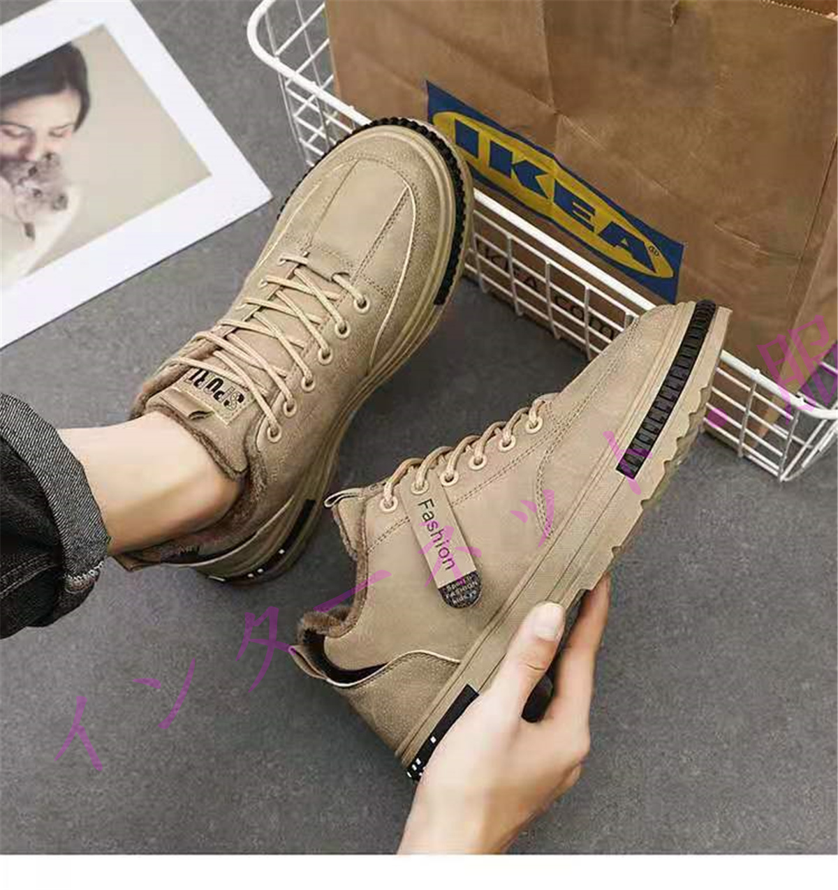 メンズ ブーツ マーティンブーツ トンブーツ メンズ 靴 裏起毛 男性用 暖かい 裏ボア 紳士靴 作業靴 アウトドア 冬用 防寒 厚底 