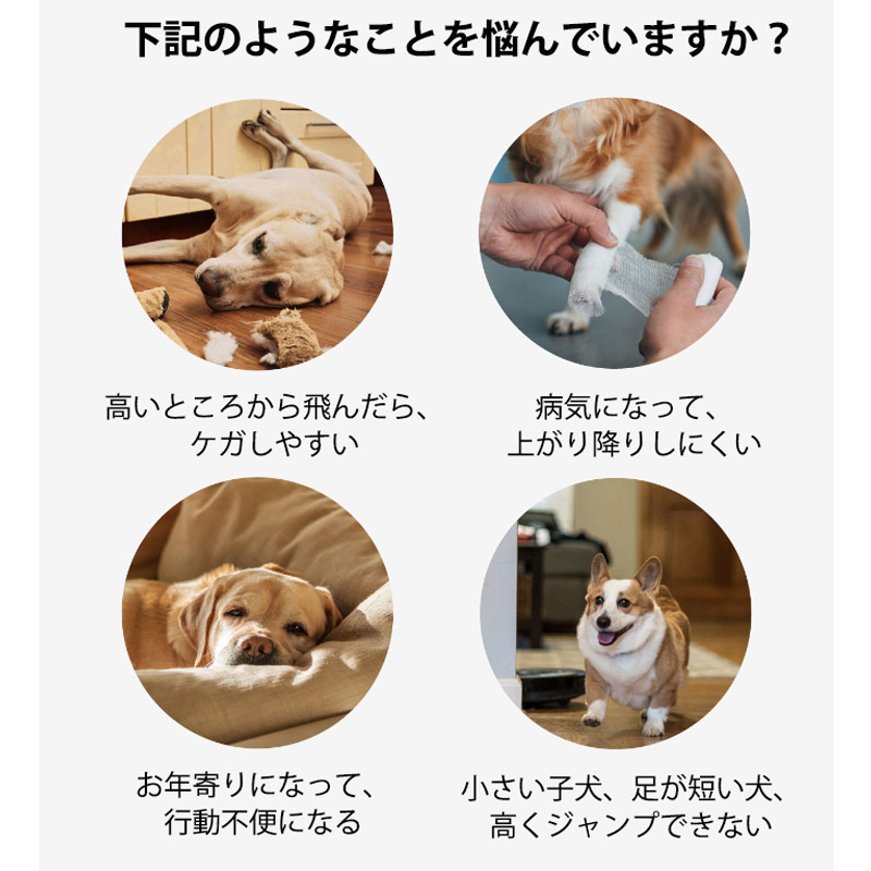 ドッグステップ 犬階段 2階段 ３段 犬用スロープ ドッグスロープ ステップ 小型犬 愛犬 室内犬 ドッグ ペット 犬 介護 子犬 高齢犬 老犬 スロープ ペット 