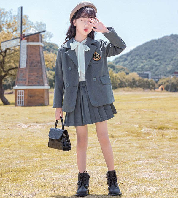入学式 卒業式 制服 女の子 2点セット スーツ JK 120 中学 130 ジュニア 140 受験 小学生 150 110 高校生 中学生 大きいサイズ 