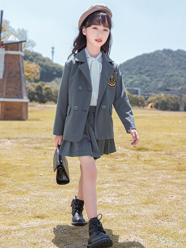 入学式 卒業式 制服 女の子 2点セット スーツ JK 120 中学 130 ジュニア 140 受験 小学生 150 110 高校生 中学生 大きいサイズ 