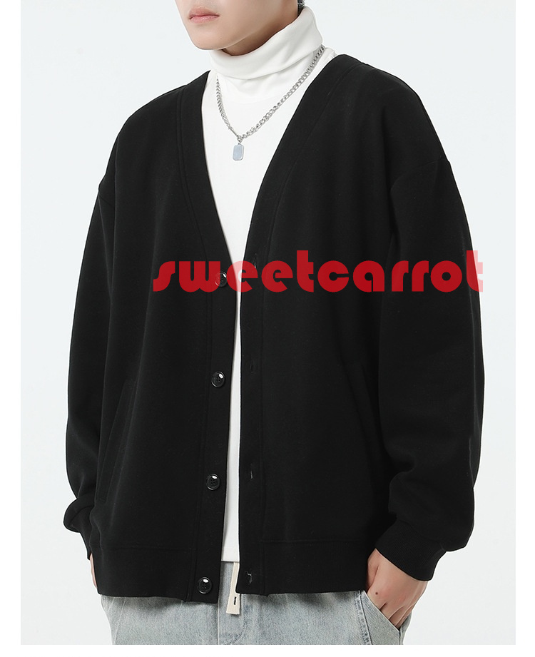 前開き カーディガン 春秋 お洒落 メンズ Vネック ビジネス 無地 冷房対策 長袖 薄手 トップス 20代30代 カーデ 無地 