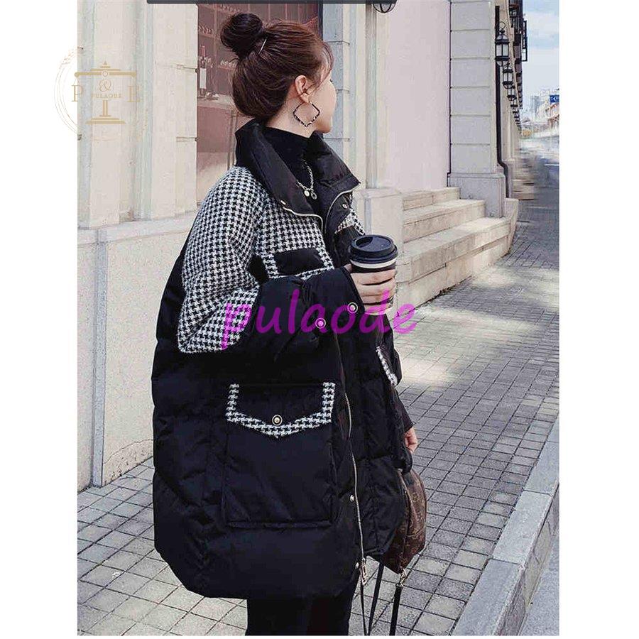 ダウンジャケット 中綿 冬物 冬服 ロング丈 コート 冬服 軽量大きいサイズ ロングコート コート ダウンコート Aライン 冬物 レディース 