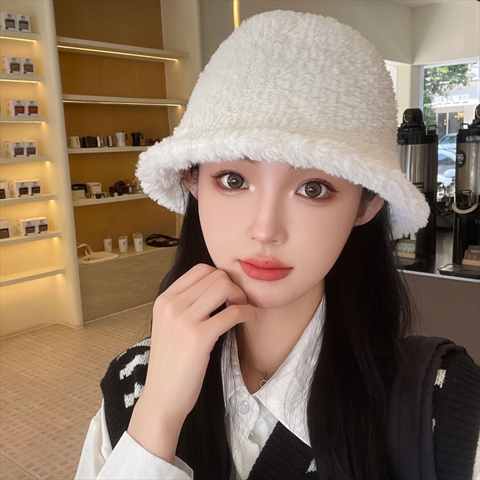 シャギー バケット ハット ふわふわ もこもこ ふわもこ 防寒 あったか 秋 あったか 極暖 冬 レディース 帽子 ハット シャギー 暖かい 伸縮性 小顔美顔 ストレッ 