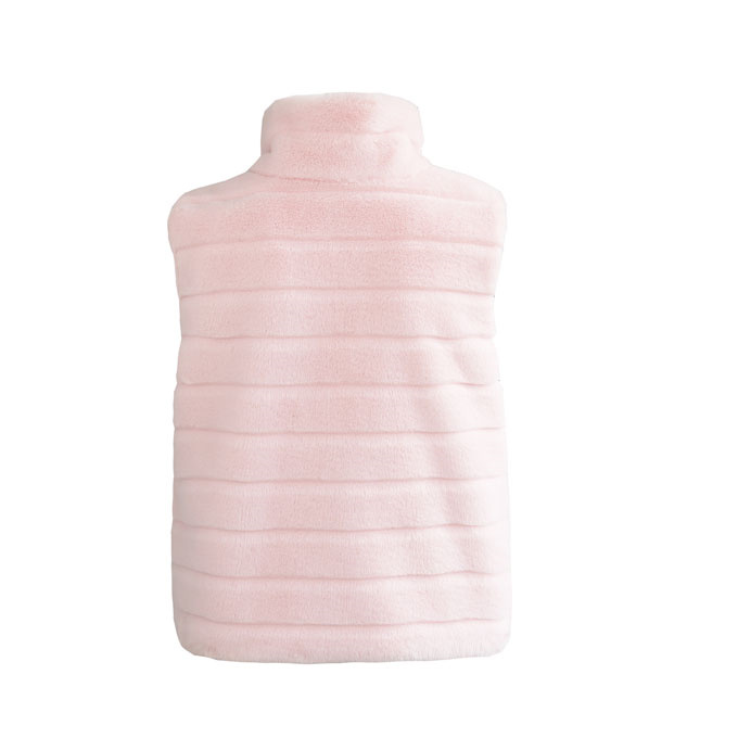 毛皮ベスト ファーベスト レディース ボアベスト フェイクファー 袖なし 冬 秋 もこもこ ボアコート 着痩せ 。 ショット丈 アウター 暖かい ふわふわ 