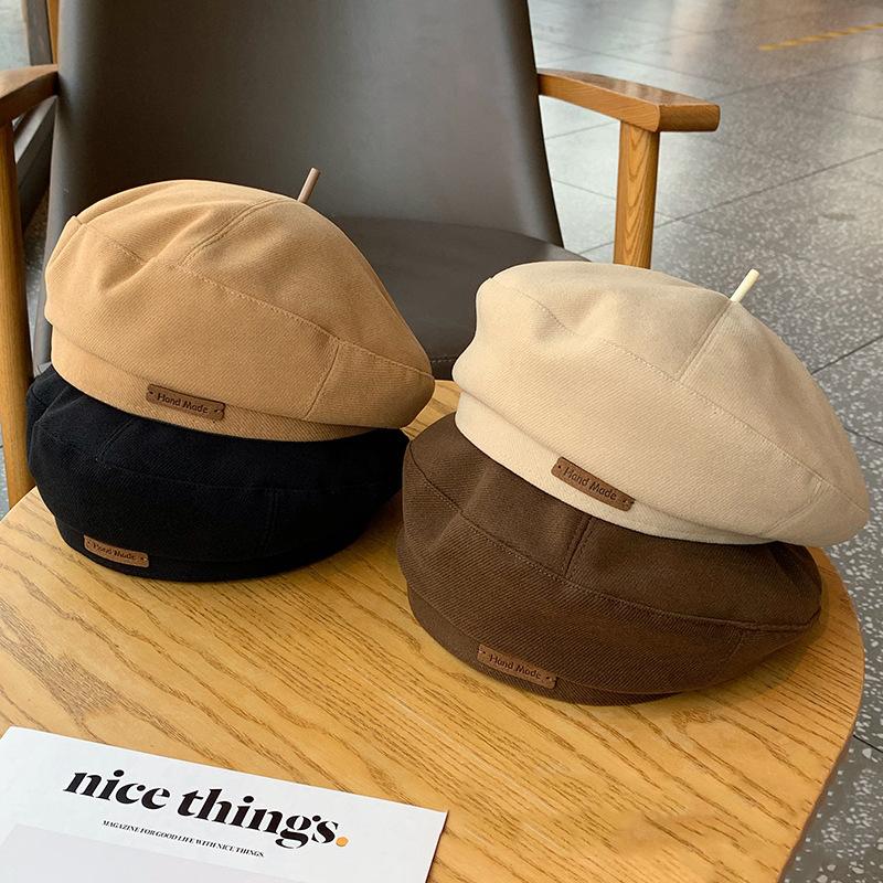 帽子 ベレー帽 レディース 秋冬 。 かわいい おしゃれ 冬 あったか シンプル 秋冬 大きいサイズ 小物 ゆったり ベーシック ベレー 秋 締め付けゼロ 定番 