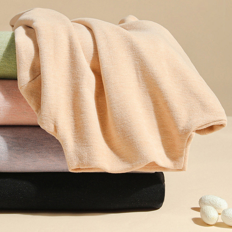 ハイネック インナー レディース カットソー 裏起毛 極暖 冬 秋冬 大きいサイズ シルク カシミヤ ヒートインナー 秋 トップスTシャツ 長袖 