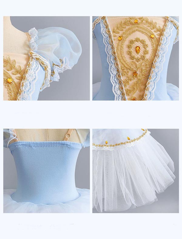 バレエチュチュ バレエダンス 子供ダンス衣装 演出バレエ 大きいサイズ チュチュ 子供用舞台衣装 子供バレエ 