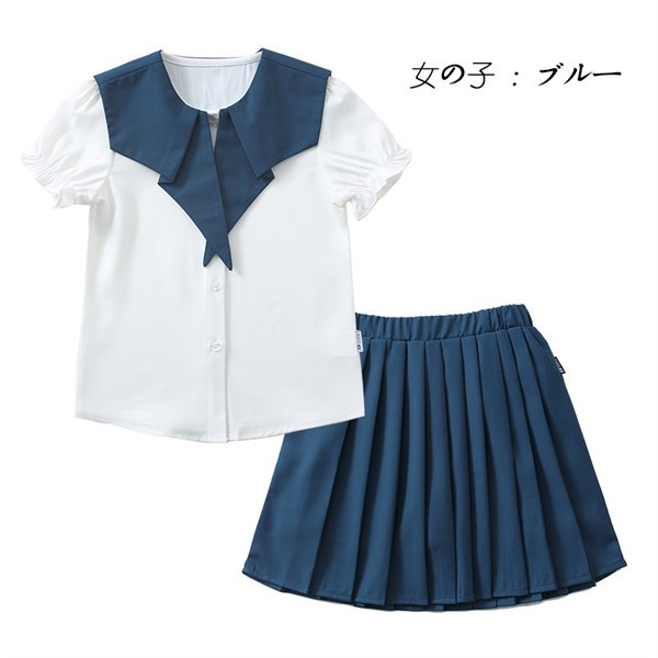 子供制服 学生服 幼稚園 小学生 女の子 男の子 上下セット スクール服 子供スーツ ジュニア フォーマル スーツ 春 キッズ 夏 可愛い 