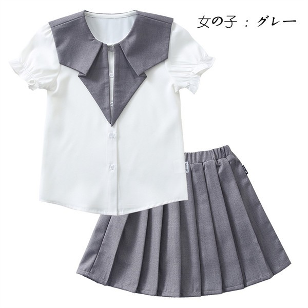 子供制服 学生服 幼稚園 小学生 女の子 男の子 上下セット スクール服 子供スーツ ジュニア フォーマル スーツ 春 キッズ 夏 可愛い 