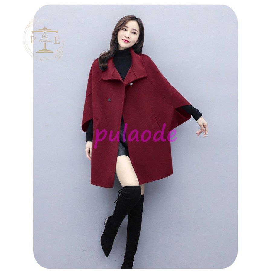 ロング チェスターコート大きいサイズ レディース コート アウター タック ラック 防寒 軽量 ポケット 冬 ストレッチ チ秋 ロング 黒 おしゃれ 