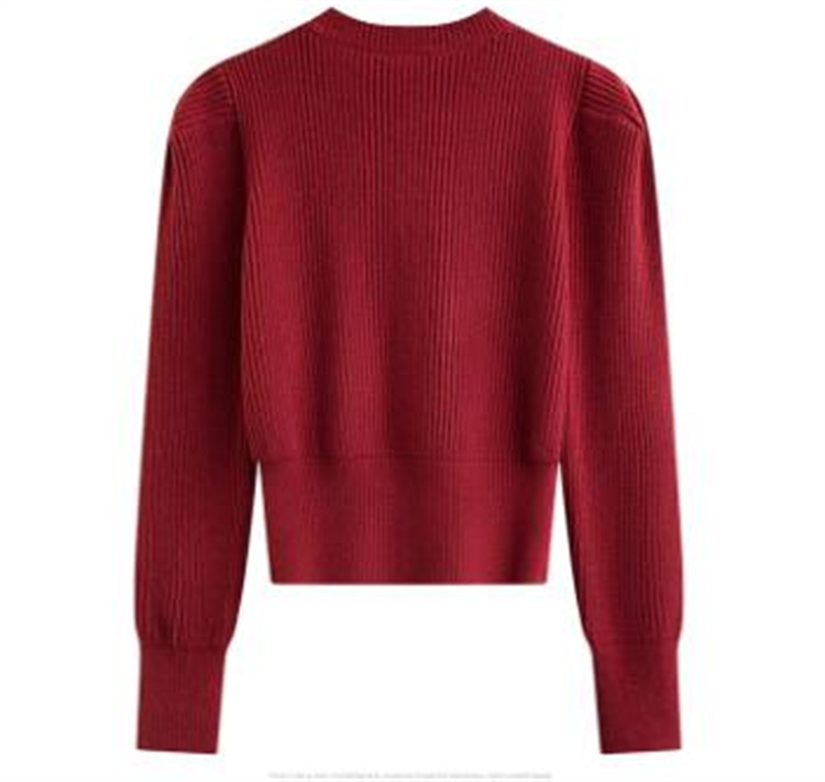 セーター カーディガン レディース 秋 冬 ニット カーデ ボタン フレンチスリーブ 長袖 可愛い おしゃれ ニットカーディガン トップス ラウンドネック きれいめ 