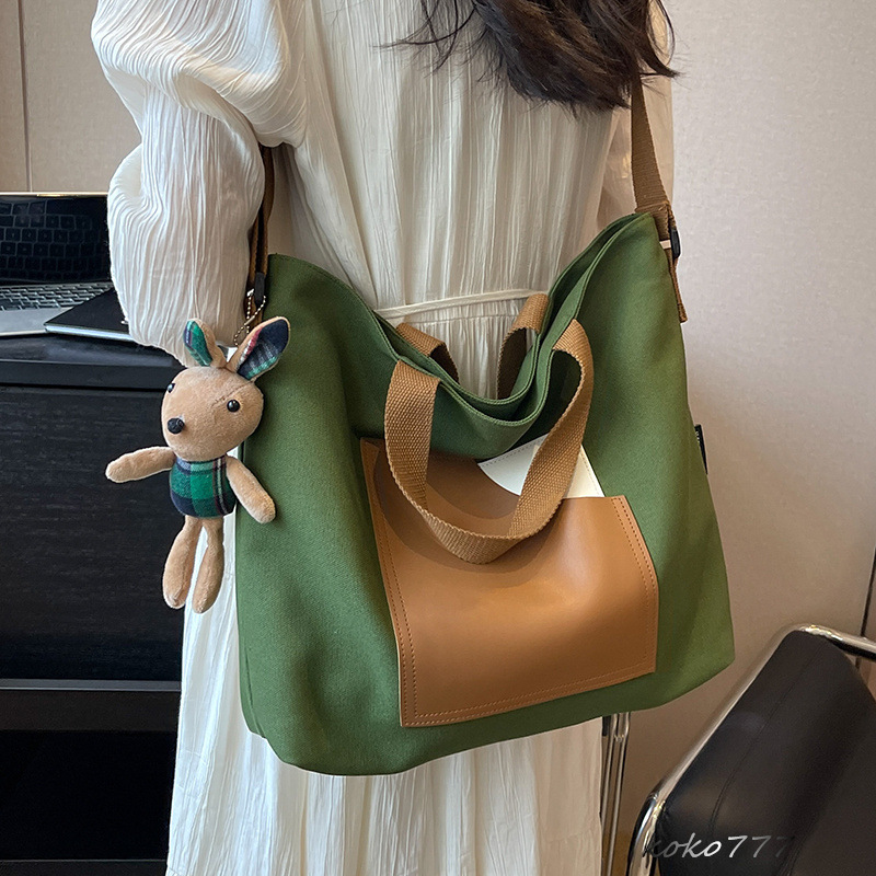バッグ レディースかばん トートバッグ ショルダーバッグ ハンドバッグ キャンカジュアル 女子 ワーク 通勤オシャレ お出掛け カバン 布鞄 通学 