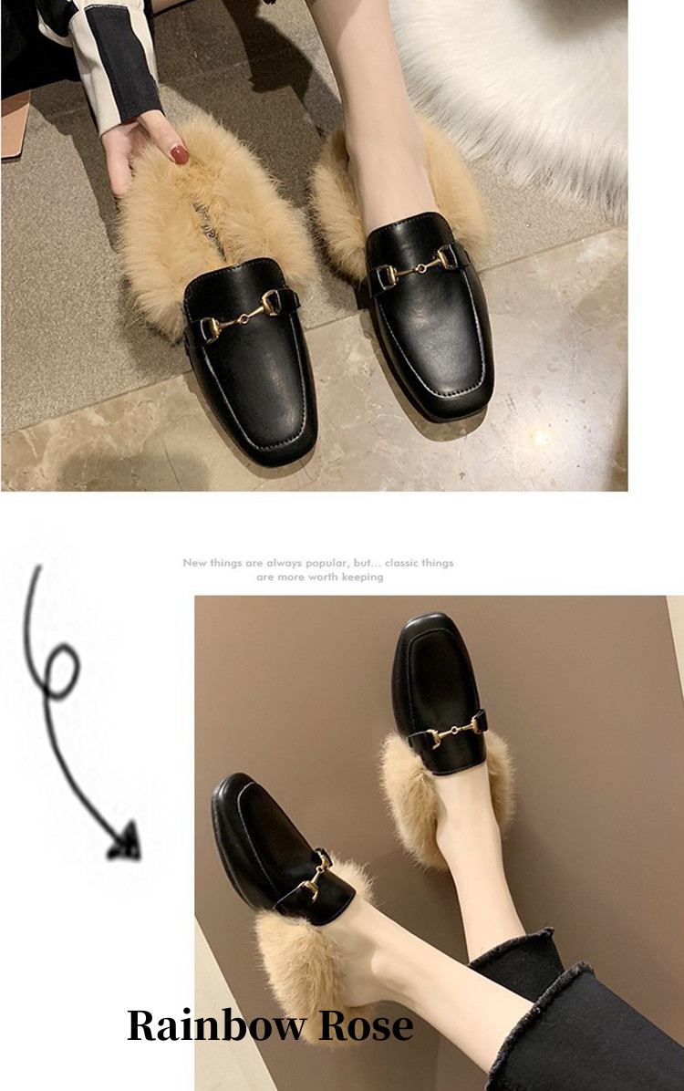 クーポンで2 850円！ レディース モカシン 秋冬 パンプス モカシン ワ ローファー ふわふわ ローヒール ショートブーツ リボン 靴 無地 ミュール ブーツ 防寒 