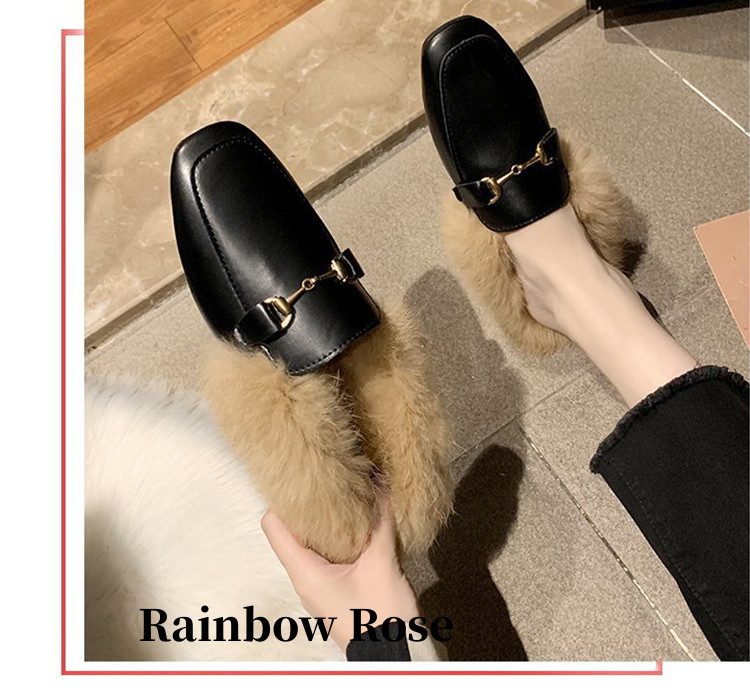 クーポンで2 850円！ レディース モカシン 秋冬 パンプス モカシン ワ ローファー ふわふわ ローヒール ショートブーツ リボン 靴 無地 ミュール ブーツ 防寒 