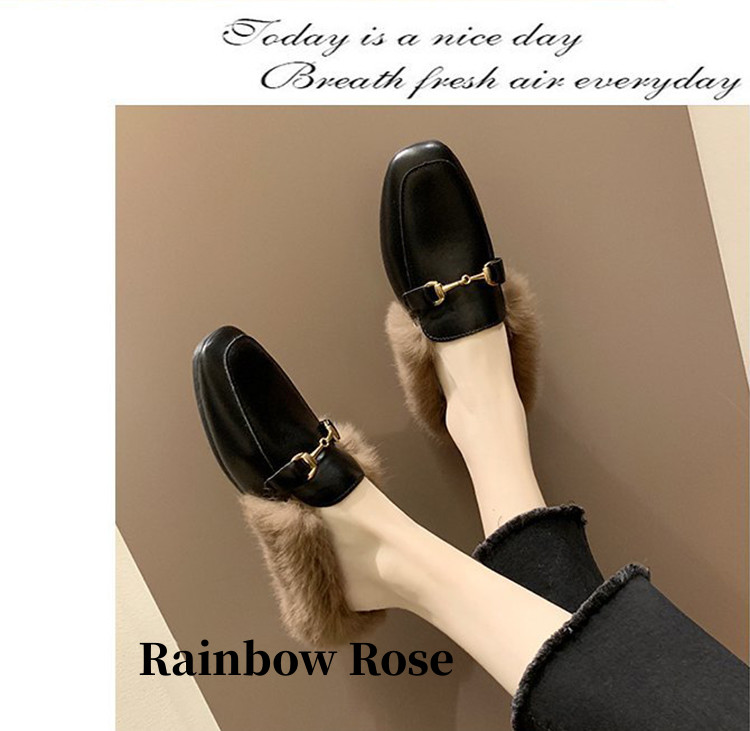 クーポンで2 850円！ レディース モカシン 秋冬 パンプス モカシン ワ ローファー ふわふわ ローヒール ショートブーツ リボン 靴 無地 ミュール ブーツ 防寒 