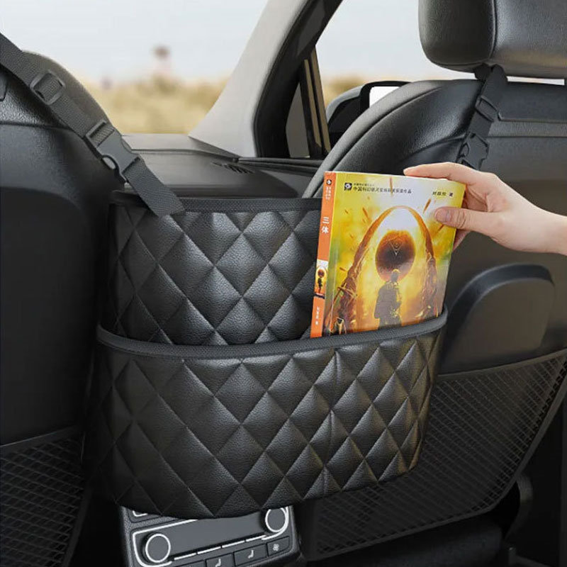 収納 ポケット 車内 シートバックポケット 車収納バック 大容量 ティッシュ収納 小物入り フロントポケット付 車内収納 車用収納ポケット 