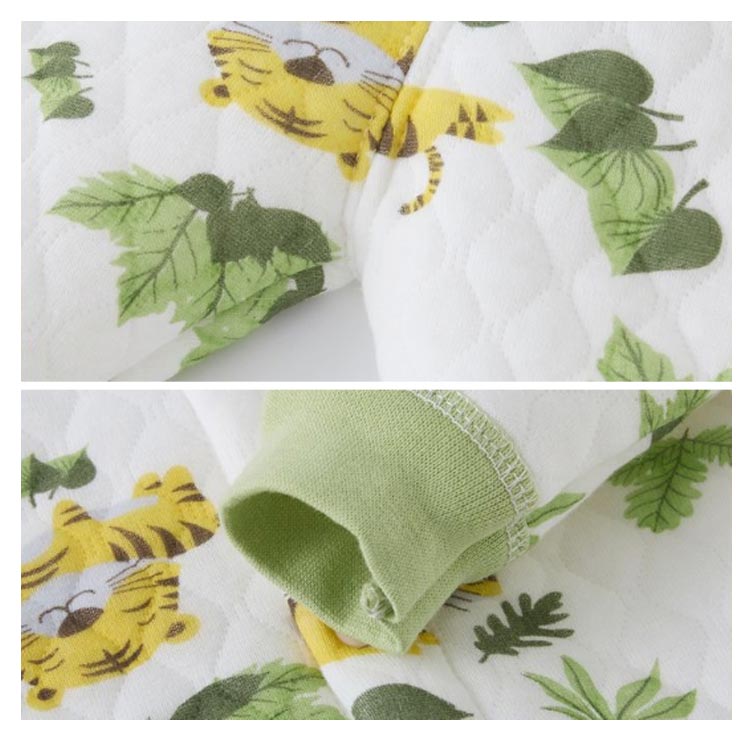 長袖 子供パジャマ ベビー 厚手 上下セット 前開き 秋冬 赤ちゃん 長ズボン 保温 子供パジャマ かわいい ルームウェア 綿 女の子 部屋着 ナイトウェア 男の子 