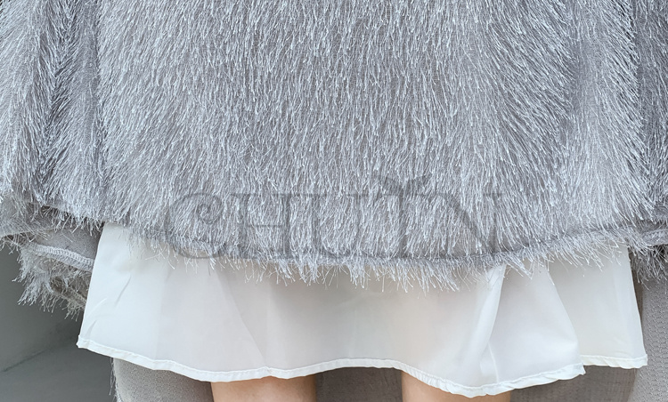 フリンジスカート ロングスカート フリンジ春夏パーティー スカート入学式卒業式 Aラインスカート ボウエストゴム 旅行 カジュアル 通勤 リゾート 