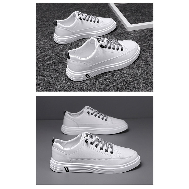 スニーカー メンズ 靴 防水 PUレザー ランニングハイカット ジョギング 軽量 快適 コンフォートカジュアル 通学靴 おしゃれ ローカット 