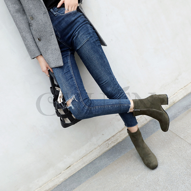 ショートブーツ黒ブーティー歩きやすいショートブーツ内ボア太ヒール袴用ブーツ ハイヒールスエードブーツ入学式卒業式 通勤 OL おしゃれ 靴 秋冬大きいサイズ 