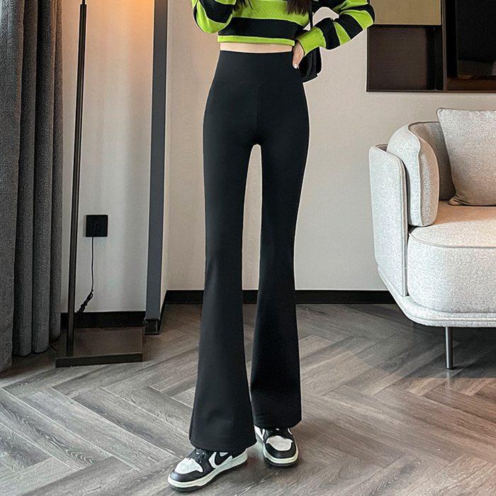 レギパン レディース レギンス 裏起毛 パンツ 美脚 脚長効果 フフレアパンツ レギンスパンツ あたたかい あったか 防寒 