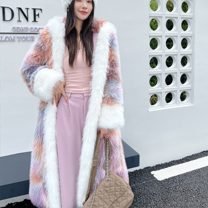 ファーコート フェイクファーコート エコファー ロングコート レディース アウター 羽織り 防風 軽量 フード付き 防寒コート ふんわり 防寒 冬服 