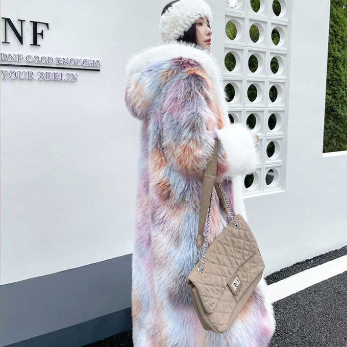 ファーコート フェイクファーコート エコファー ロングコート レディース アウター 羽織り 防風 軽量 フード付き 防寒コート ふんわり 防寒 冬服 