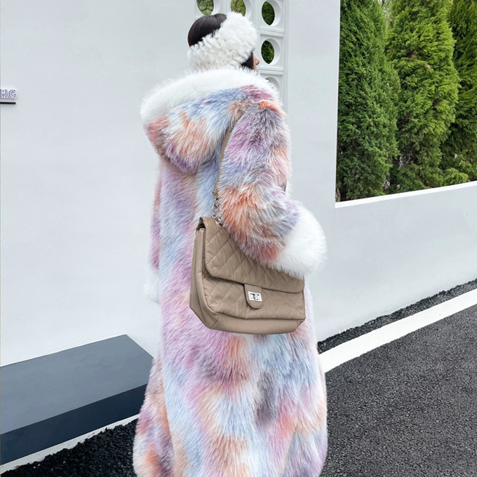 ファーコート フェイクファーコート エコファー ロングコート レディース アウター 羽織り 防風 軽量 フード付き 防寒コート ふんわり 防寒 冬服 