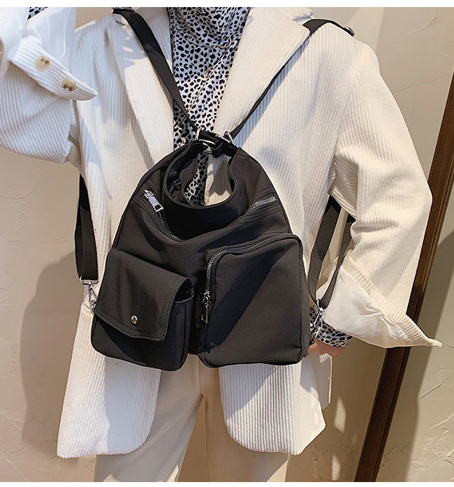 プレミアム会員1880円 ショルダーバッグ トートバッグ 大容量 無地 レディース ママバッグ ナイロン ハンドバッグ 手提げ A4 ファスナー 肩掛け 大きめ 
