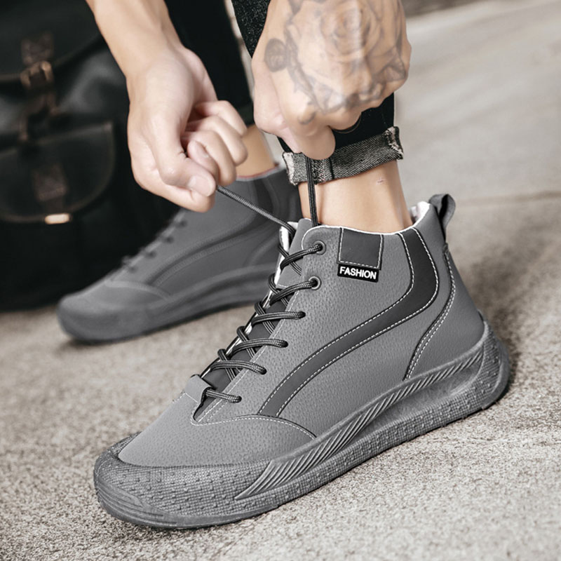 スノーブーツ スノーメンズ 防水 防寒 防滑 軽量 裏起毛 アウトドア 雪靴 履きやすい ショートブーツ 綿靴 カジュアル 撥水 冬 おしゃれ 無地 快適 