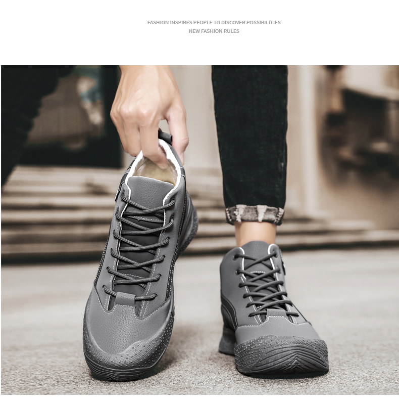 スノーブーツ スノーメンズ 防水 防寒 防滑 軽量 裏起毛 アウトドア 雪靴 履きやすい ショートブーツ 綿靴 カジュアル 撥水 冬 おしゃれ 無地 快適 